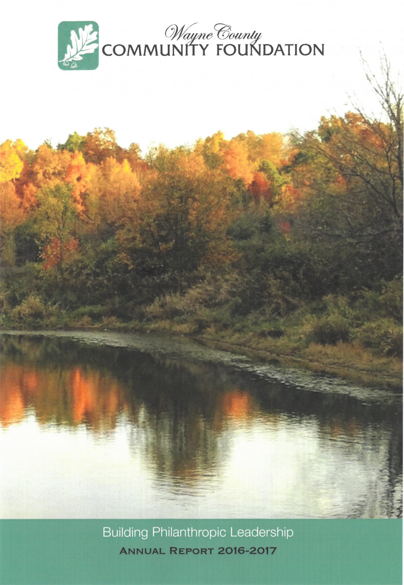 Annual Reports Wayne County Community Foundation
