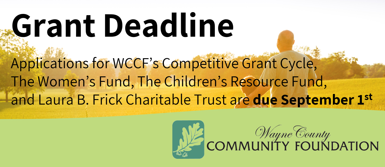 Fall Grants Deadline