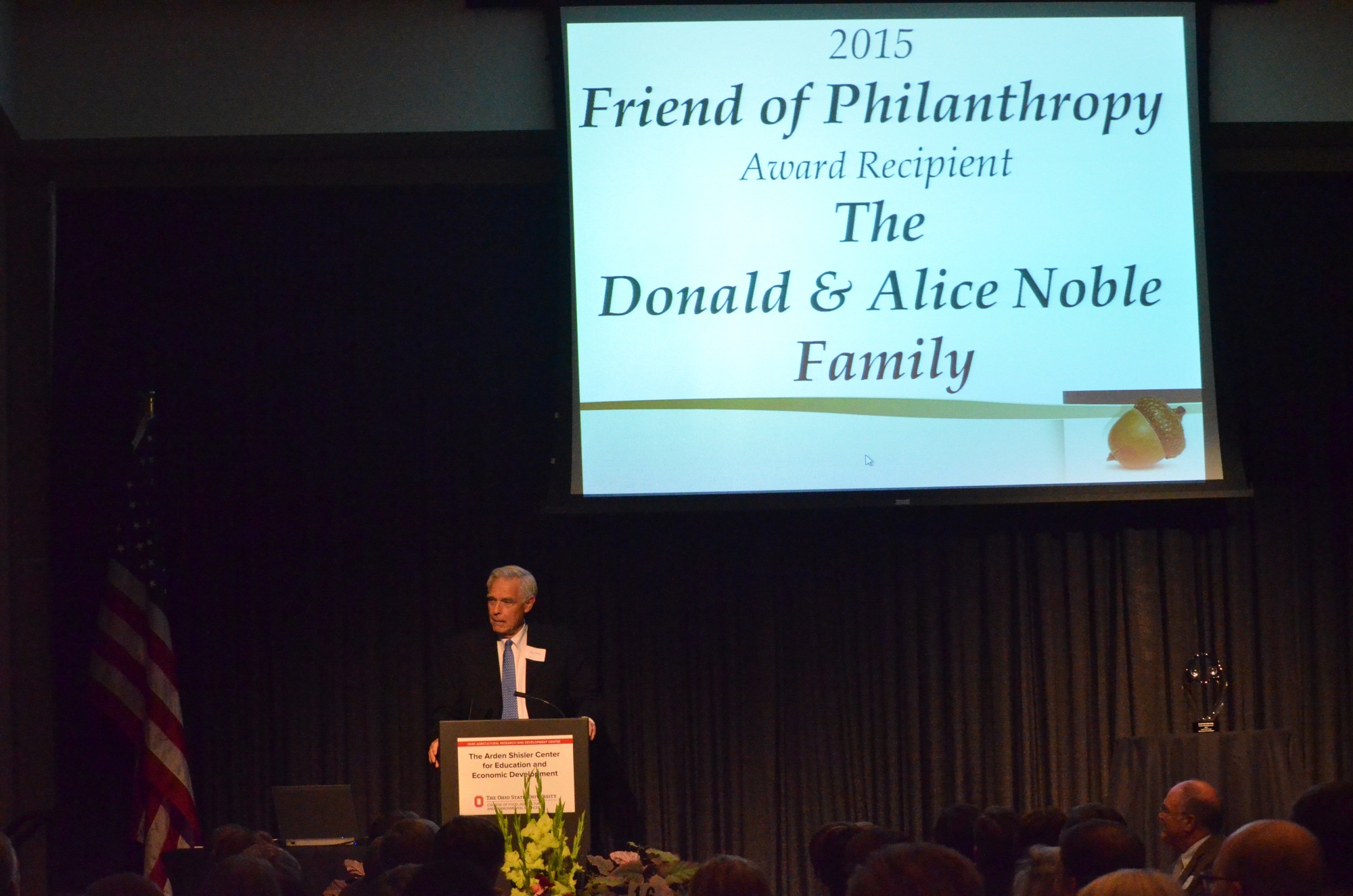 David Noble, WCCF Friend of Philanthropy Award